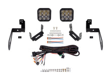 Load image into Gallery viewer, dd7277_jeep_jk_ss5_pro_bumper_kit_white_driving.jpg