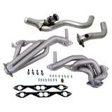 BBK Performance Parts 1567 1994-1995 GM LT-1 SINGLE CAT 1-5/8 SHORTY EXHAUST HEADERS (TITANIUM CERAMIC)
