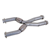 BBK Performance Parts 1786 1987-04 MUSTANG COYOTE SWAP SHORT MID X PIPE WITH HIGH FLOW CATS