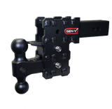 GEN-Y Hitch GH-2423X PHANTOM-X 2.5" Solid Shank 5" Drop 1.6K TW 16K Hitch Dual-Ball & Pintle Lock