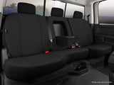 FIA SP82-89BLACK SP80 Series - Seat Protector Polyester Custom Fit Rear Seat Cover - Black