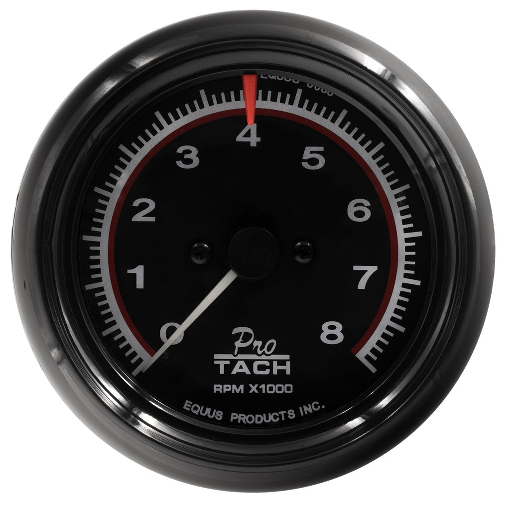 EQUUS E6088 GAUGE  TACHOMETER  3-3/8'  8K RPM