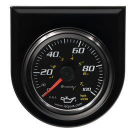 EQUUS E6244 GAUGE  OIL PRESSURE  2'  0-100PSI