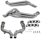 BBK Performance Parts 16334 15-23 MUSTANG GT 1-3/4 LONG TUBE HEADERS PLUS SHORT MID PIPE (TITANIUM CERAMIC)