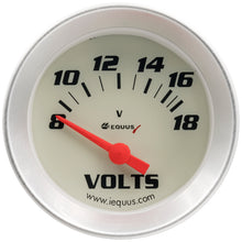 Load image into Gallery viewer, EQUUS E8268 GAUGE  VOLTMETER  2'  8-18V  90 DEG