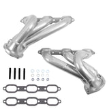 BBK Performance Parts 40400 2006-10 CHARGER CHALLENGER 3.5L SHORTY EXHAUST HEADERS (POLISHED SILVER CERAMIC)