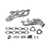 BBK Performance Parts 40050 1999-2013 GM TRUCK/SUV 4.8L 5.3L 1-3/4 SHORTY HEADERS (POLISHED SILVER CERAMIC)