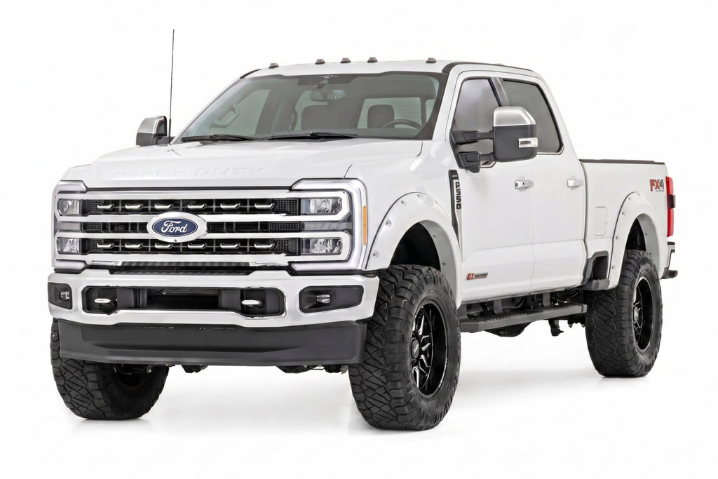 Pocket Fender Flares | Z1 Oxford White | Ford F-250/F-350 Super Duty (23-26)