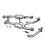 BBK Performance Parts 1521 1986-1993 MUSTANG 5.0 2.5 FULL HIGH FLOW H PIPE W/CONVERTERS