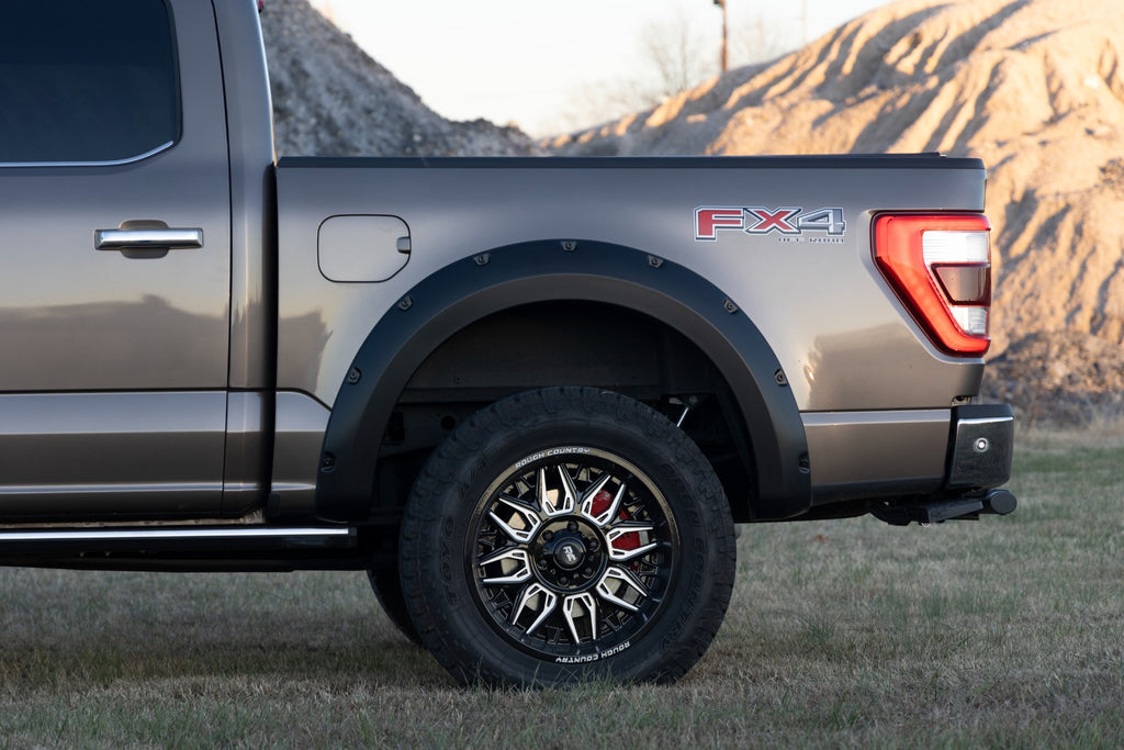 Pocket Fender Flares | E9 Argon Blue | Ford F-150 2WD/4WD (2021-2026)