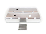 Canton 65-401 Valve Covers For Big Block Chevy Fab Alum With Fill and PCV Ports