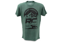 Load image into Gallery viewer, Rough Country T-Shirt | RC Mountains | Forest Green | LG
