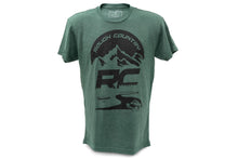 Load image into Gallery viewer, Rough Country T-Shirt | RC Mountains | Forest Green | 2XL