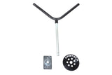 Fabtech FTT10001BK SPARE TIRE MNT BLACK.