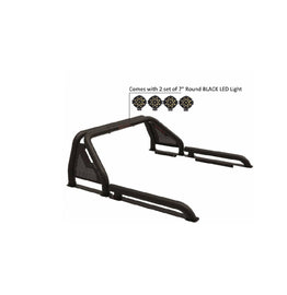 Black Horse Off Road GLRB-07B-PLB Gladiator Roll Bar Kit