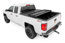 Load image into Gallery viewer, Soft Tri-Fold Bed Cover | 6'7" Bed | Chevy/GMC 1500/2500HD/3500HD (14-19 &amp; Classic)