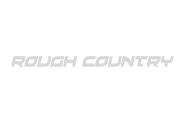 Rough Country Decal | 1/2 Inch x 8 Inch | Gray