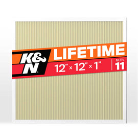 K&N HVC-11212 HVAC Filter; 12 x 12 x 1, MERV 11