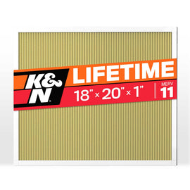 K&N HVC-11820 HVAC Filter; 18 x 20 x 1, MERV 11