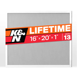 K&N HVC-13-11620 HVAC Filter; 16 x 20 x 1, MERV 13