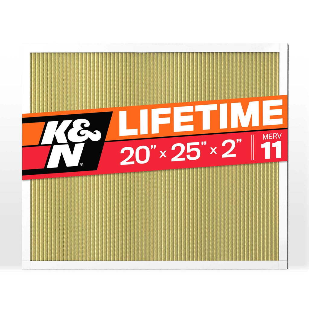 K&N HVC-22025 HVAC Filter; 20 x 25 x 2, MERV 11