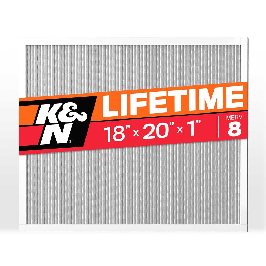 K&N HVC-8-11820 HVAC Filter; 18 x 20 x 1, MERV 8