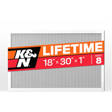 Load image into Gallery viewer, K&amp;N HVC-8-11830 HVAC Filter; 18 x 30 x 1, MERV 8