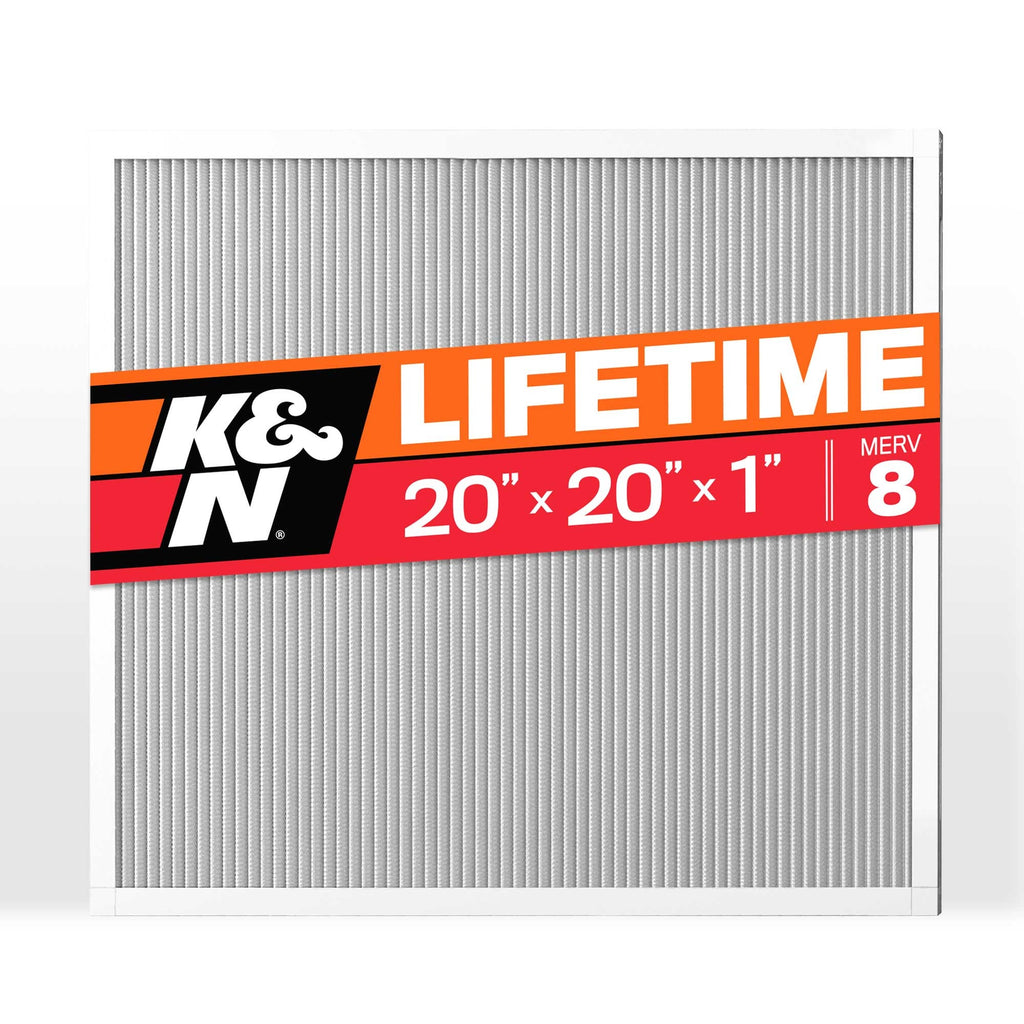 K&N HVC-8-12020 HVAC Filter; 20 x 20 x 1, MERV 8