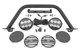 Safari Bar | 6.5 Inch Round LED | OE Modular Steel | Ford Bronco 4WD (21-26)