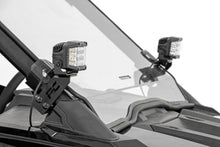 Load image into Gallery viewer, LED Light Kit | "A" Pillar Mount | 2" Black Pair | Amber DRL | Polaris RZR PRO XP 