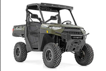 Load image into Gallery viewer, LED Light Kit | Bumper Mount | 12" Black Single Row | White DRL | Polaris Ranger XP 1000 