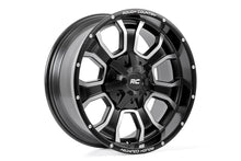 Load image into Gallery viewer, Rough Country 93 Series Wheel | One-Piece | Matte Black | 20x10 | 8x170 | -18mm
