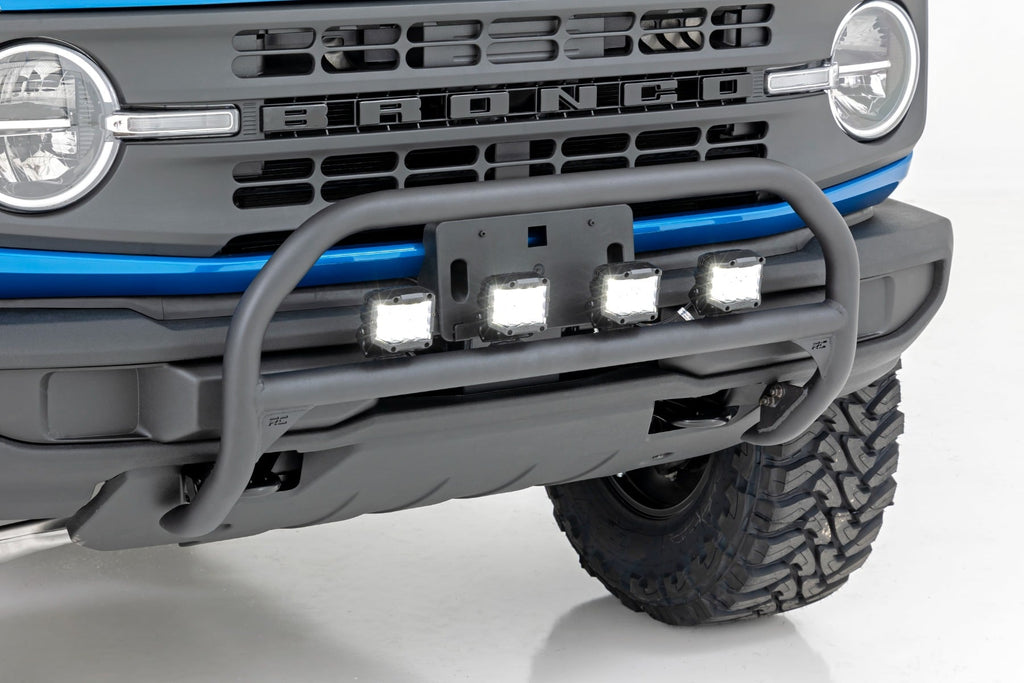 Nudge Bar | 4 Inch Round Led (x4) | Ford Bronco 4WD (2021-2026)
