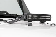 Load image into Gallery viewer, LED Light Mount | Hood | 20" | Jeep Wrangler JK/Wrangler Unlimited  (07-18)