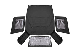 Soft Top | Replacement | Black | 2 Door | Jeep Wrangler JK 4WD (2007-2009)