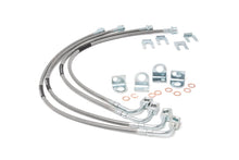 Load image into Gallery viewer, Brake Lines | Stainless | FR &amp; RR | 4-6 Inch Lift | Jeep Wrangler JK/Wrangler Unlimited (07-18)
