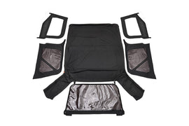 Soft Top | Replacement | Black | Half Doors | Jeep Wrangler TJ 4WD (97-06)