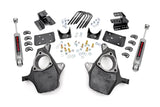 Rough Country 72220 Lowering Kit | 2 Inch FR | 4 Inch RR | Chevy/GMC 1500 (99-06 & Classic)