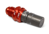 Earl's Performance JKV281206ERL -6 AN Male Plug 9/16-18 JIC End Fitting; Kalrez-Viton Seals