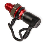 Earl's Performance JKV282208ERL -8 AN Male Plug - Panel Mount with 3/4-16 JIC End Fitting; Kalrez-Viton Seals