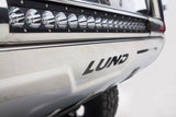 Lund 47021207 Bull Bar with LED Light Bar - Stainless Steel