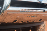 Lund 47021219 Bull Bar with LED Light Bar - Stainless Steel