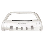 Lund 47021300 Bull Bar with LED Light Bar - Stainless Steel