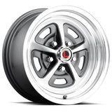 Legendary Wheels LW50-50754B Magnum 500 - 15x7 - 5x4.5 - 4.25 BS - Charcoal/Machined