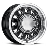 Legendary Wheels LW60-50754A 12 Slot - 15x7 - 5x4.5 - 4.25 BS - Black