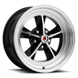 Legendary Wheels LW69-70754A GT9 - 17x7 - 5x4.5 - 4.25 BS - Gloss Black/Machined