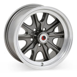 Legendary Wheels LW90-50754B HB45 - 15x7 - 5x4.5 - 4.25 BS - Charcoal/Machined