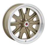 Legendary Wheels LW90-70754F HB45 - 17x7 - 5x4.5 - 4.25 BS - Gold Haze