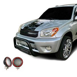 Black Horse Off Road MBB-TOB4501-PLFR Black Steel No skid plate
