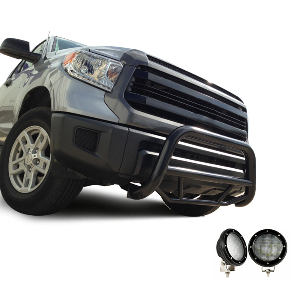 Black Horse Off Road MBB-TOD1009-PLFB Black Steel No skid plate